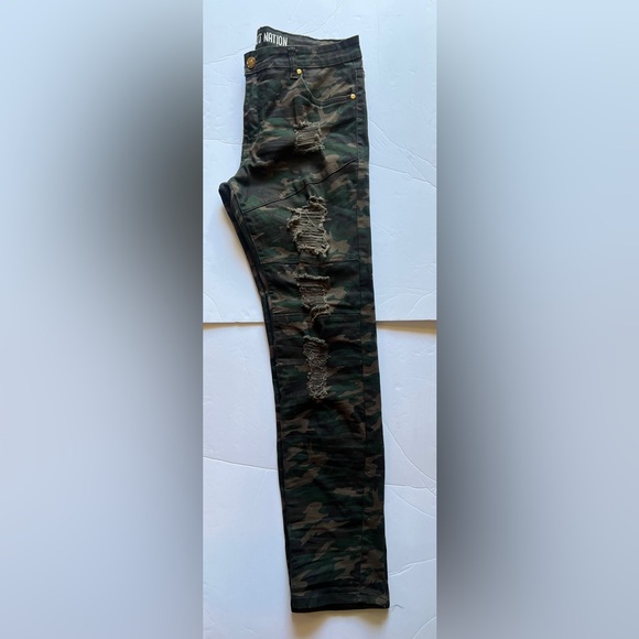 Mens Argonaut Nation Camouflage Pants Size 36/34 - Picture 7 of 11